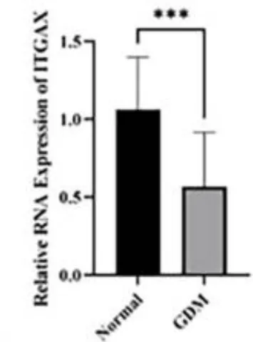 RT-qPCR results of all DEGs in placenta